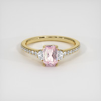 2.15 Ct. Sapphire Ring, 18K Yellow Gold 1