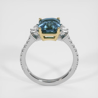 3.53 Ct. Gemstone Ring, 14K Yellow & White 3