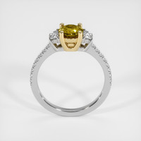 1.01 Ct. Gemstone Ring, 14K Yellow & White 3