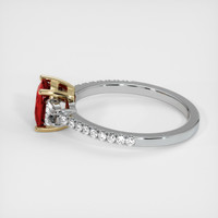 Ruby Ring 1.23 Ct., 14K Yellow White Preview