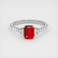 Ruby Ring 0.99 Ct. 14K Yellow White Preview