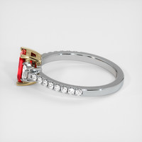 Ruby Ring 0.99 Ct. 14K Yellow White Preview