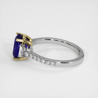 3.07 Ct. Sapphire Ring, 14K Yellow & White 4
