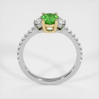 0.73 Ct. Gemstone Ring, 18K Yellow & White 3