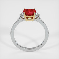 Ruby Ring 1.23 Ct., 18K Yellow White Preview