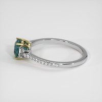 3.05 Ct. Sapphire Ring, 18K Yellow & White 4
