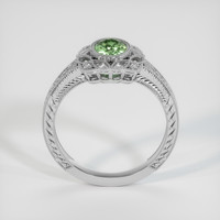 1.00 Ct. Green Sapphire Ring, Platinum 950 3