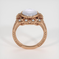 10.52 Ct. White Sapphire Ring, 14K Rose Gold 3