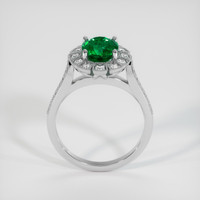 2.08 Ct. Emerald Ring, Platinum 950 3