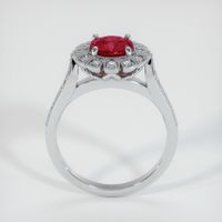1.49 Ct. Ruby Ring, 14K White Gold 3