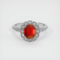 Ruby Ring 1.62 Ct. 18K White Gold Preview