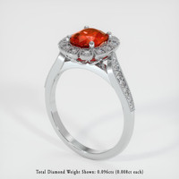 Ruby Ring 1.62 Ct. 18K White Gold Preview