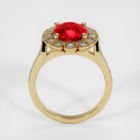 3.18 Ct. Ruby Ring, 10K Yellow Gold 3