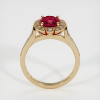 1.39 Ct. Ruby Ring, 14K Yellow Gold 3