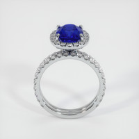 3.12 Ct. Sapphire Ring, Platinum 950 3