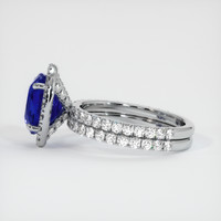 3.12 Ct. Sapphire Ring, Platinum 950 4