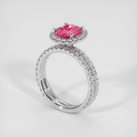 2.02 Ct. Sapphire Ring, Platinum 950 2