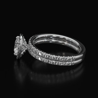 0.79 Ct. Sapphire Ring, Platinum 950 4