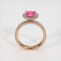 2.02 Ct. Sapphire Ring, 14K Rose Gold 3