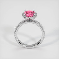 2.02 Ct. Sapphire Ring, 18K White Gold 3