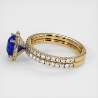 2.09 Ct. Sapphire Ring, 14K Yellow Gold 4