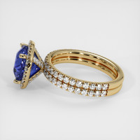 4.51 Ct. Sapphire Ring, 14K Yellow Gold 4