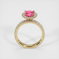 2.02 Ct. Sapphire Ring, 14K Yellow Gold 3