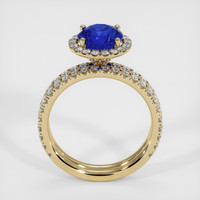 2.09 Ct. Sapphire Ring, 18K Yellow Gold 3