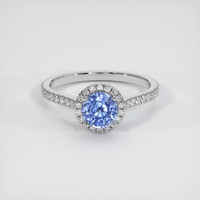 1.50 Ct. Sapphire Ring, Platinum 950 1
