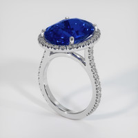 10.16 Ct. Sapphire Ring, Platinum 950 2