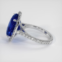 10.16 Ct. Sapphire Ring, Platinum 950 4