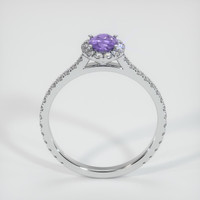 0.61 Ct. Sapphire Ring, Platinum 950 3