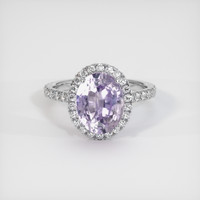 4.53 Ct. Sapphire Ring, Platinum 950 1