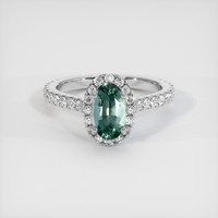 1.39 Ct. Sapphire Ring, Platinum 950 1