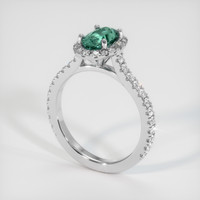 1.39 Ct. Sapphire Ring, Platinum 950 2