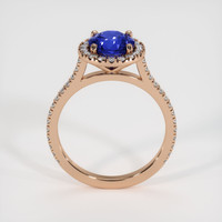 2.55 Ct. Sapphire Ring, 14K Rose Gold 3