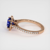 2.55 Ct. Sapphire Ring, 14K Rose Gold 4