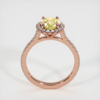 1.97 Ct. Sapphire Ring, 14K Rose Gold 3