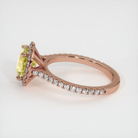 1.97 Ct. Sapphire Ring, 14K Rose Gold 4