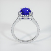 4.05 Ct. Sapphire Ring, 14K White Gold 3