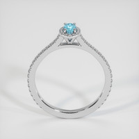 0.31 Ct. Gemstone Ring, 14K White Gold 3
