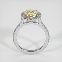 2.18 Ct. Gemstone Ring, 14K White Gold 3