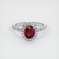 Ruby Ring 1.21 Ct. 14K White Gold Preview