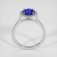 2.55 Ct. Sapphire Ring, 14K White Gold 3