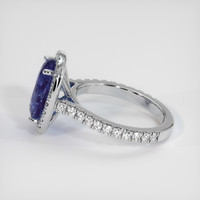 5.06 Ct. Sapphire Ring, 14K White Gold 4