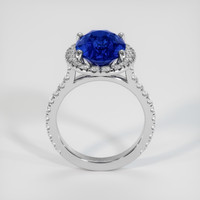 3.24 Ct. Sapphire Ring, 14K White Gold 3