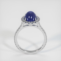 3.29 Ct. Sapphire Ring, 18K White Gold 3