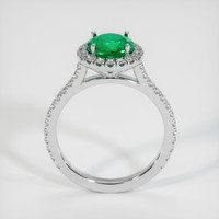 1.23 Ct. Emerald Ring, 18K White Gold 3