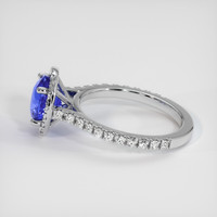 2.11 Ct. Gemstone Ring, 18K White Gold 4