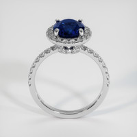 2.61 Ct. Sapphire Ring, 18K White Gold 3